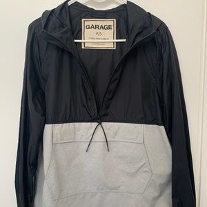 Garage Quarter Zip Rain Coat
